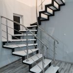 Scara metalica si balustrada de inox Teaca 02.10.2019