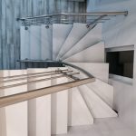 Scara metalica si balustrada de inox Teaca 02.10.2019