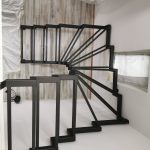 Scara metalica si balustrada de inox Teaca 02.10.2019