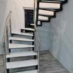 Scara metalica si balustrada de inox Teaca 02.10.2019