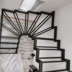 Scara metalica si balustrada de inox Teaca 02.10.2019
