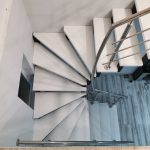 Scara metalica si balustrada de inox Teaca 02.10.2019