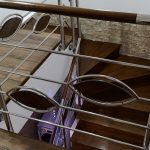 balustrada de inox combinata cu lemn tarnaveni 2019