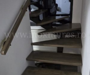 Scara din fier pe un singur vang Galautas Jud. Mures 02.03.2026